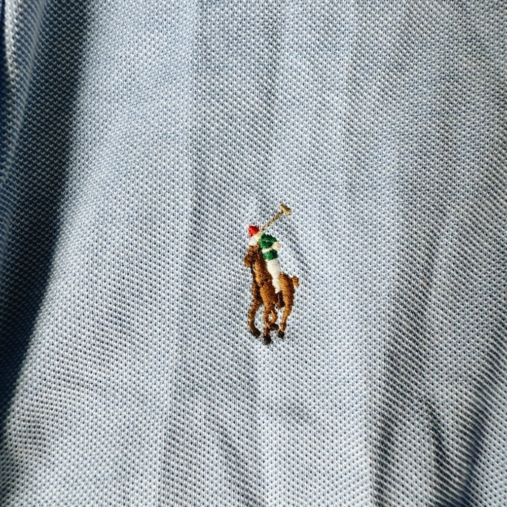 Ralph Lauren Women's Light Blue Button-Down Shirt - Picture 4 of 4